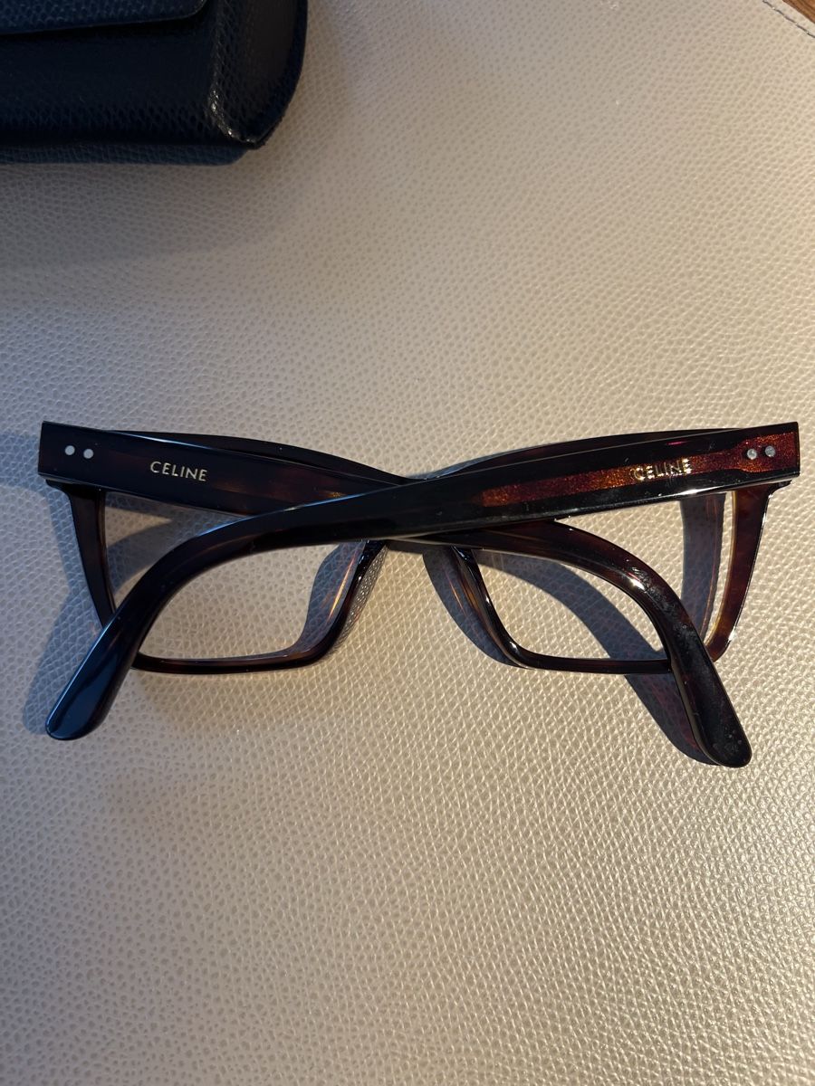 Celine Occhiali & Lenti: Original Celine Brille, neuwertig, tortoise Muster. – Nuovo (secondo la descrizione) da Winterthur venduto da romaschka 1