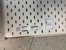 IKEA SKÅDIS Lochplatten-Set