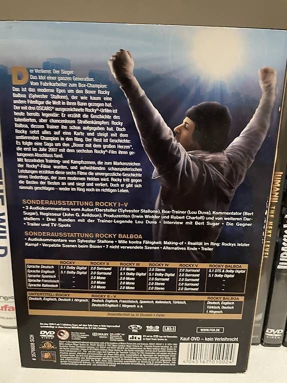 Alle DVDs: Rocky Saga – Gebraucht aus Olten von 2Southpaw8 2
