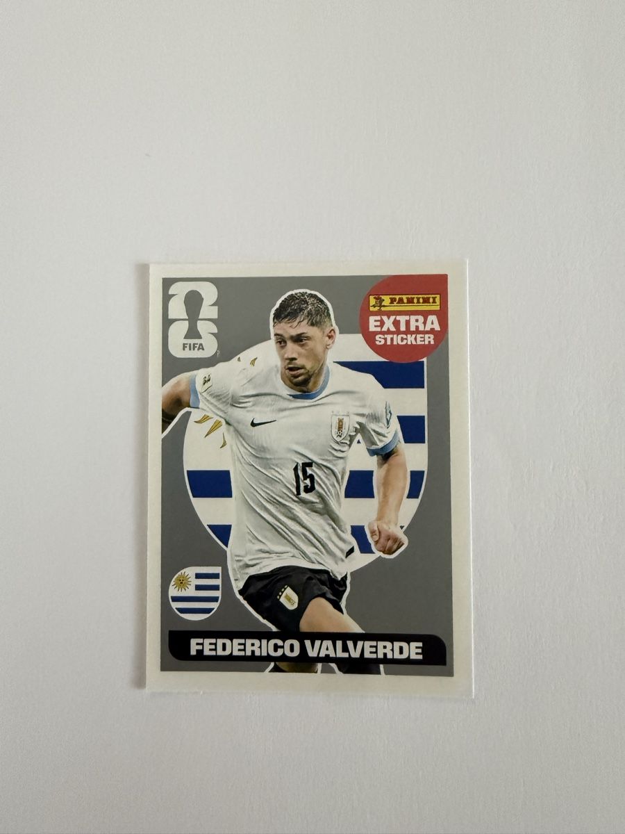 Panini Carte collezionabili: Valverde extra sticker Silver  – Nuovo (secondo la descrizione) da Blignou (Ayent) venduto da fre_6gqm
