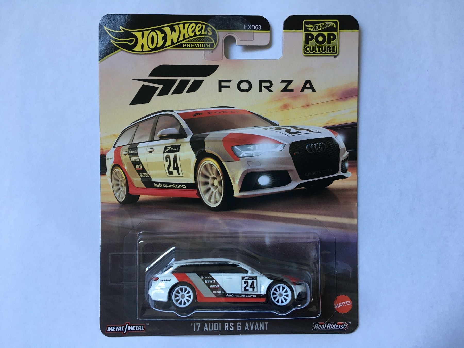Hot Wheels Modellini d'auto: Hot Wheels Premium '17 Audi RS 6 Avant – Nuovo e nell'imballaggio originale da Zürich venduto da tiisen07