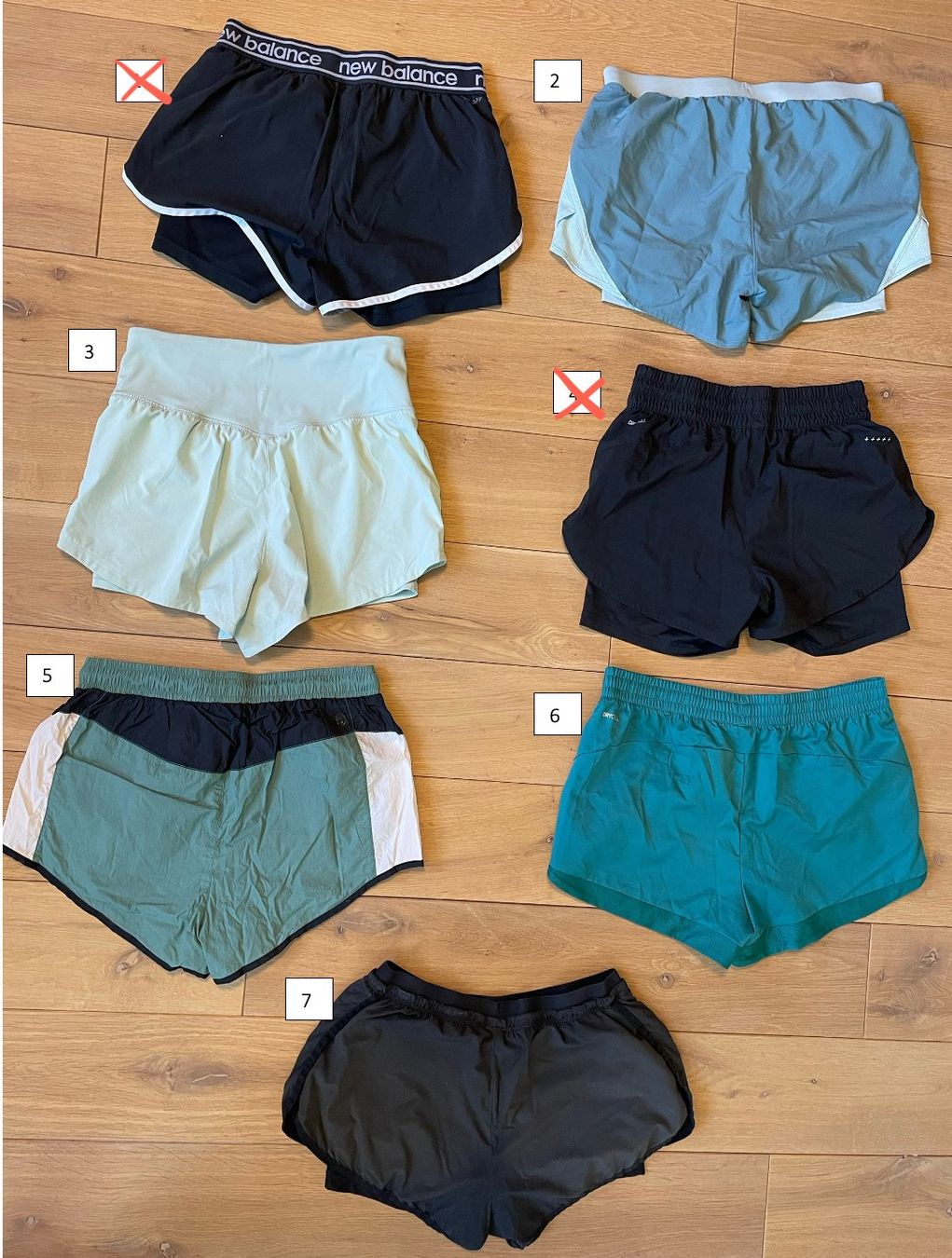 Pantaloni: Diverse Sport Shorts – Usato da Bottmingen venduto da Stoffelele 1