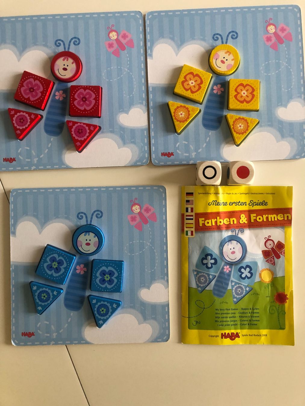 Haba Giochi: Farben & Formen von HABA – Usato da Bassersdorf venduto da sammelfloh 1