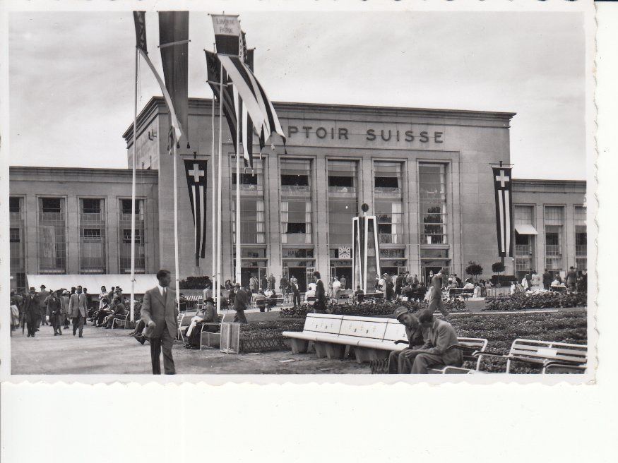 Cartoline postali: Lausanne 1956 – Usato da Bürglen TG venduto da StampGraf
