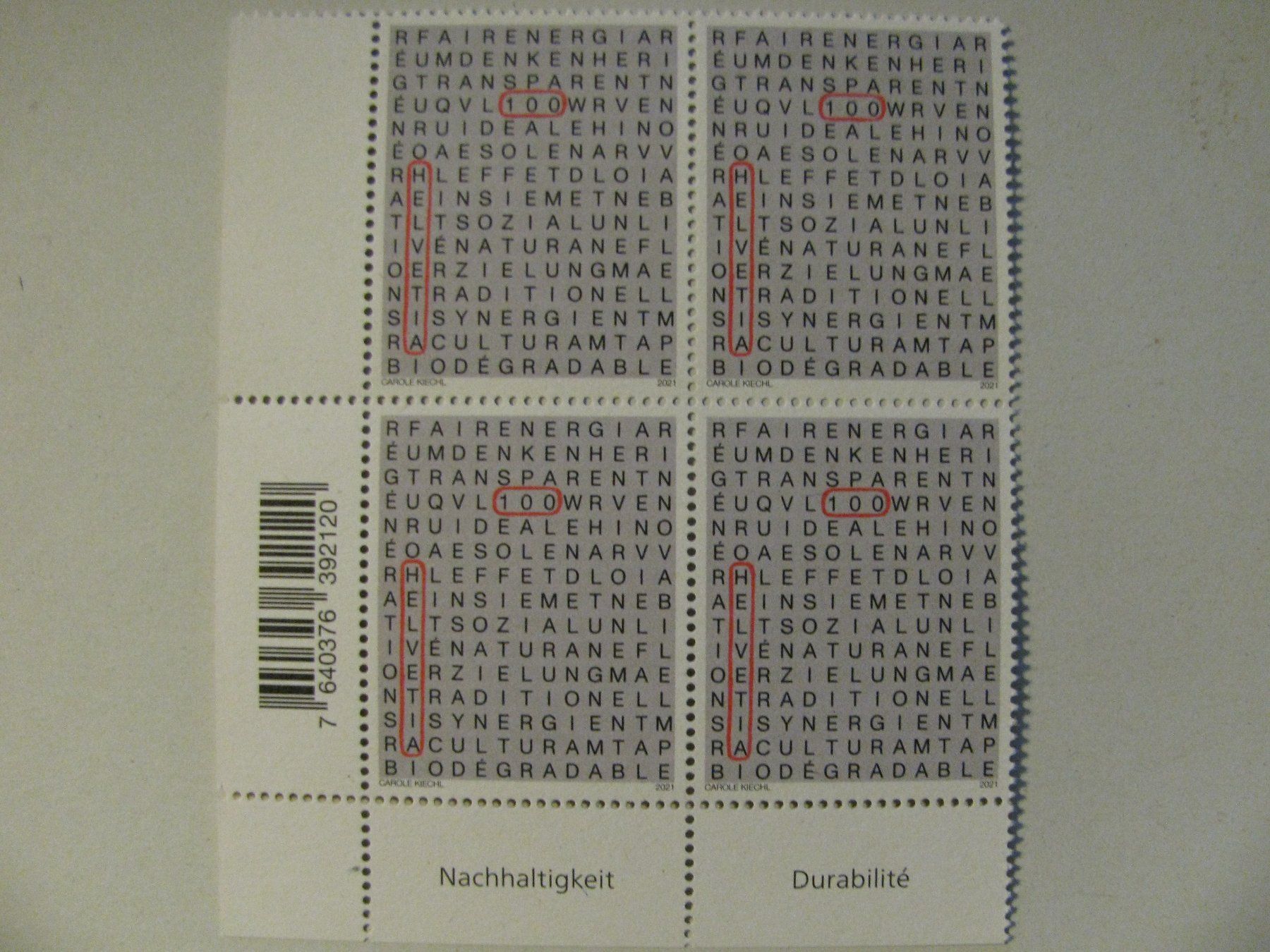 Tous les timbres: 4er Block Postfrisch – Neuf (Voir description) à Biel/Bienne par QBORNES63