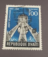Haiti 1958 U-Boot-Forschungskapsel briefmarke