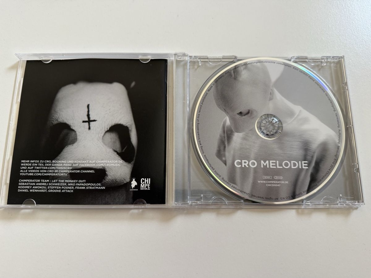CDs: CD Cro Melodie  – Gebraucht aus Oberried Brienz von Chyara 2