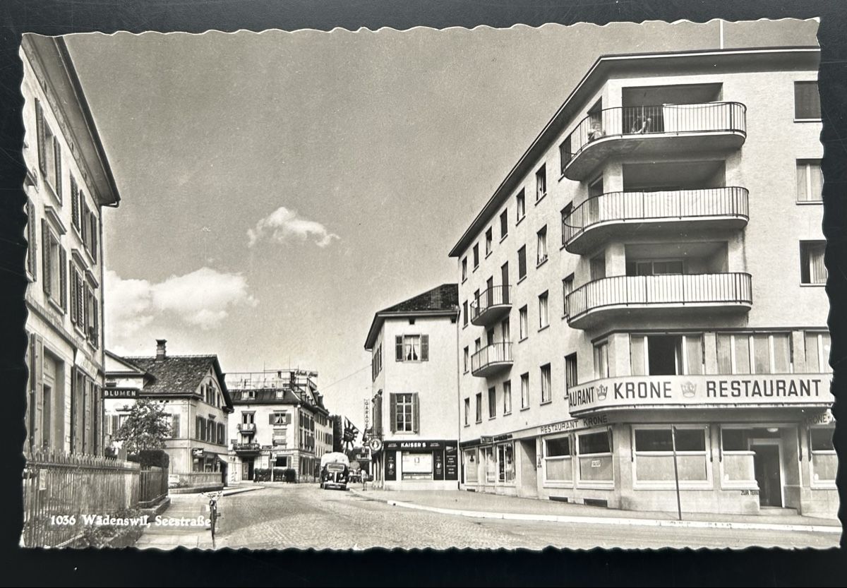 Cartoline postali: Wädenswil Seestrasse  – Usato da Horw venduto da Tellbub
