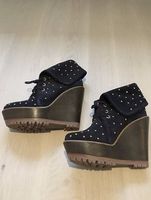 Mulberry Nieten Plateau-Booties, Größe EU36, neu