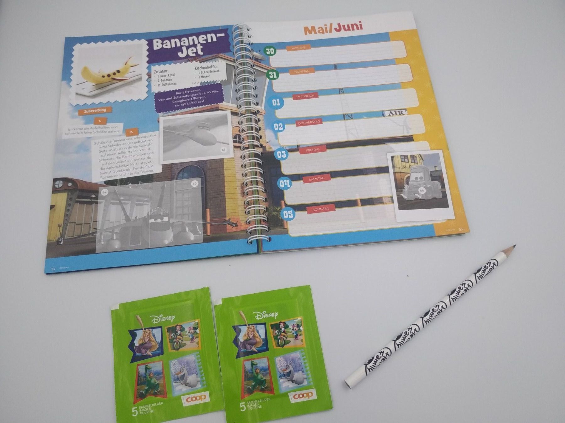Coop Album: Coop Disney Jahreskalender 2016 – Nuovo e nell'imballaggio originale da Bäch SZ venduto da Swissy46 5