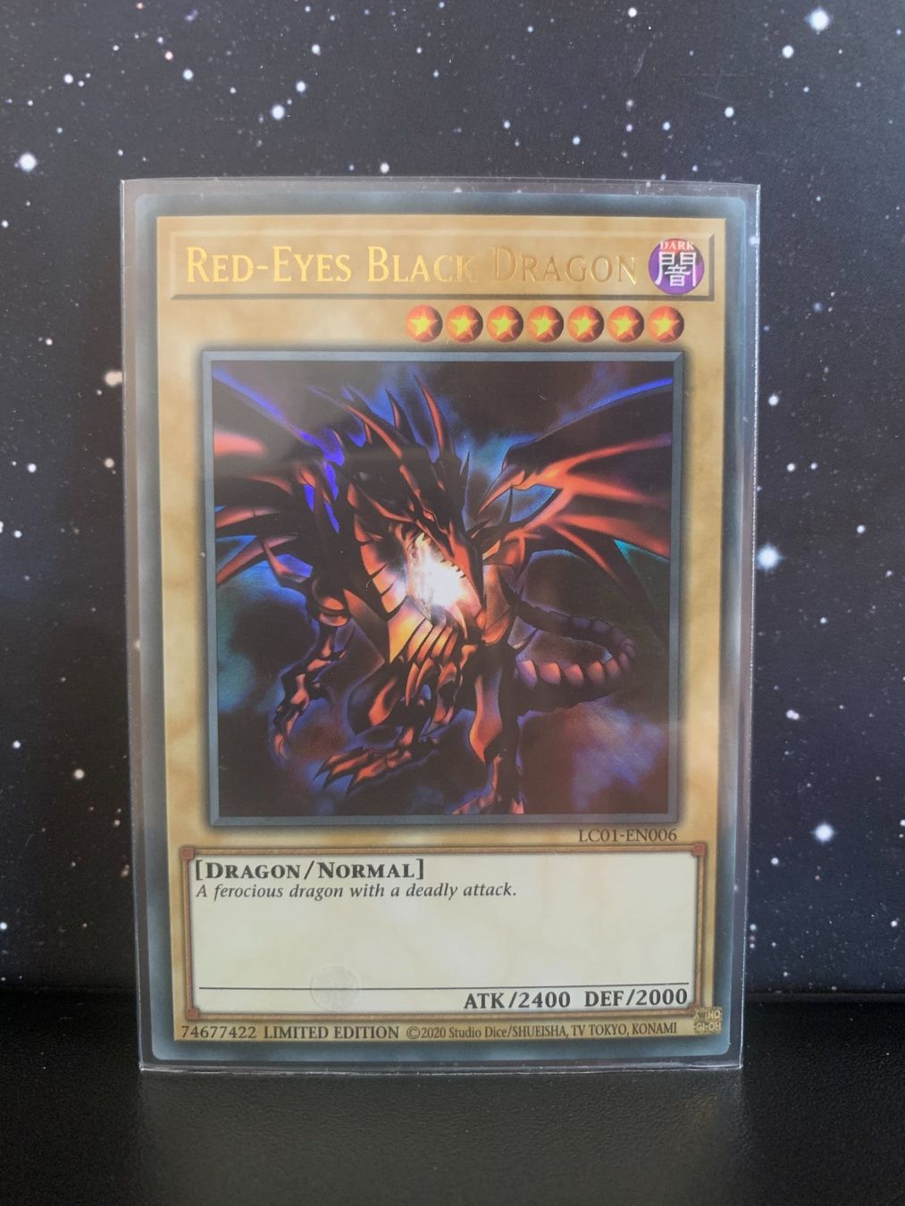 Yugioh Carte collezionabili: YUGIOH | ULTIMATE RARE | ROTÄUGIGER SCHWARZER DRACHE | ENG – Usato da St.Gallen venduto da SammelSucht