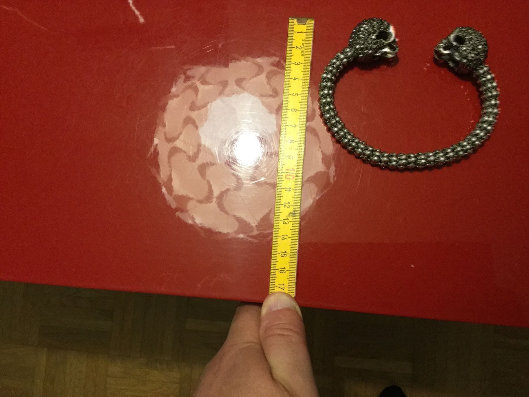 Bracciali & Braccialetti: JOLI BRACELET TÊTE DE MORT – Usato da Brügg BE venduto da traindenuit 4