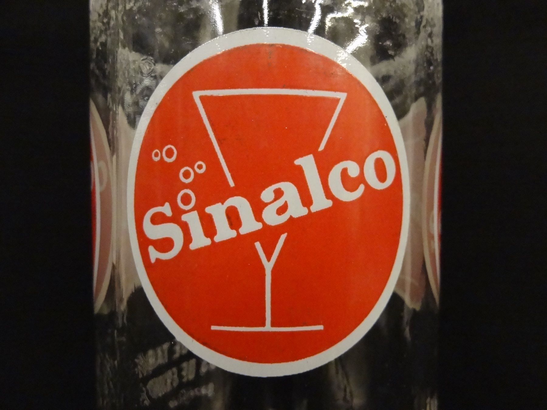 Sinalco Bicchieri, Caraffe & Bottiglie: alte Flasche SINALCO 1970 1liter geeicht – Usato da Kerzers venduto da Flaschenposten 6