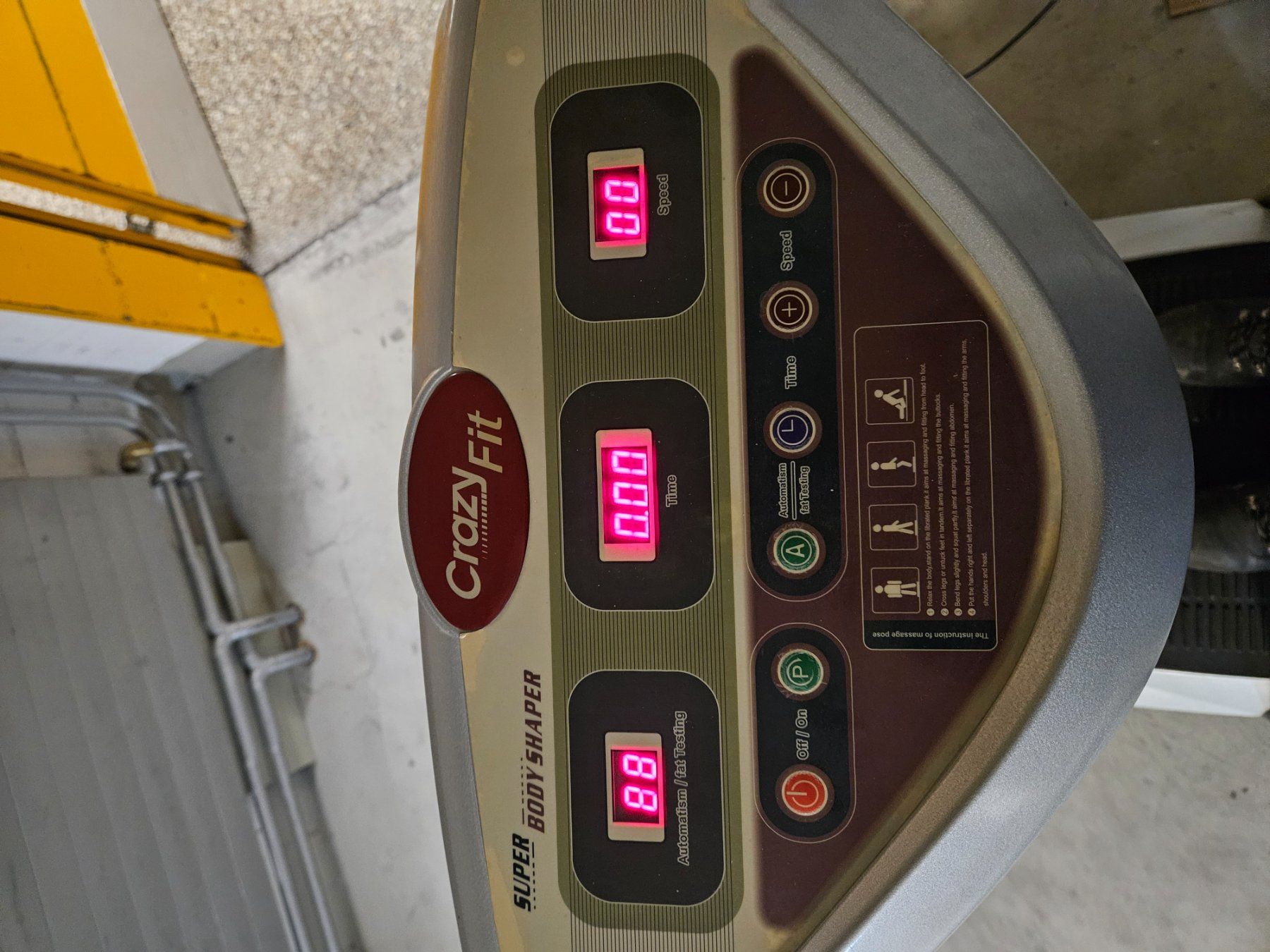 Hometrainer: Crazy Fit Massage – Gebraucht aus Landquart von Snug01 2