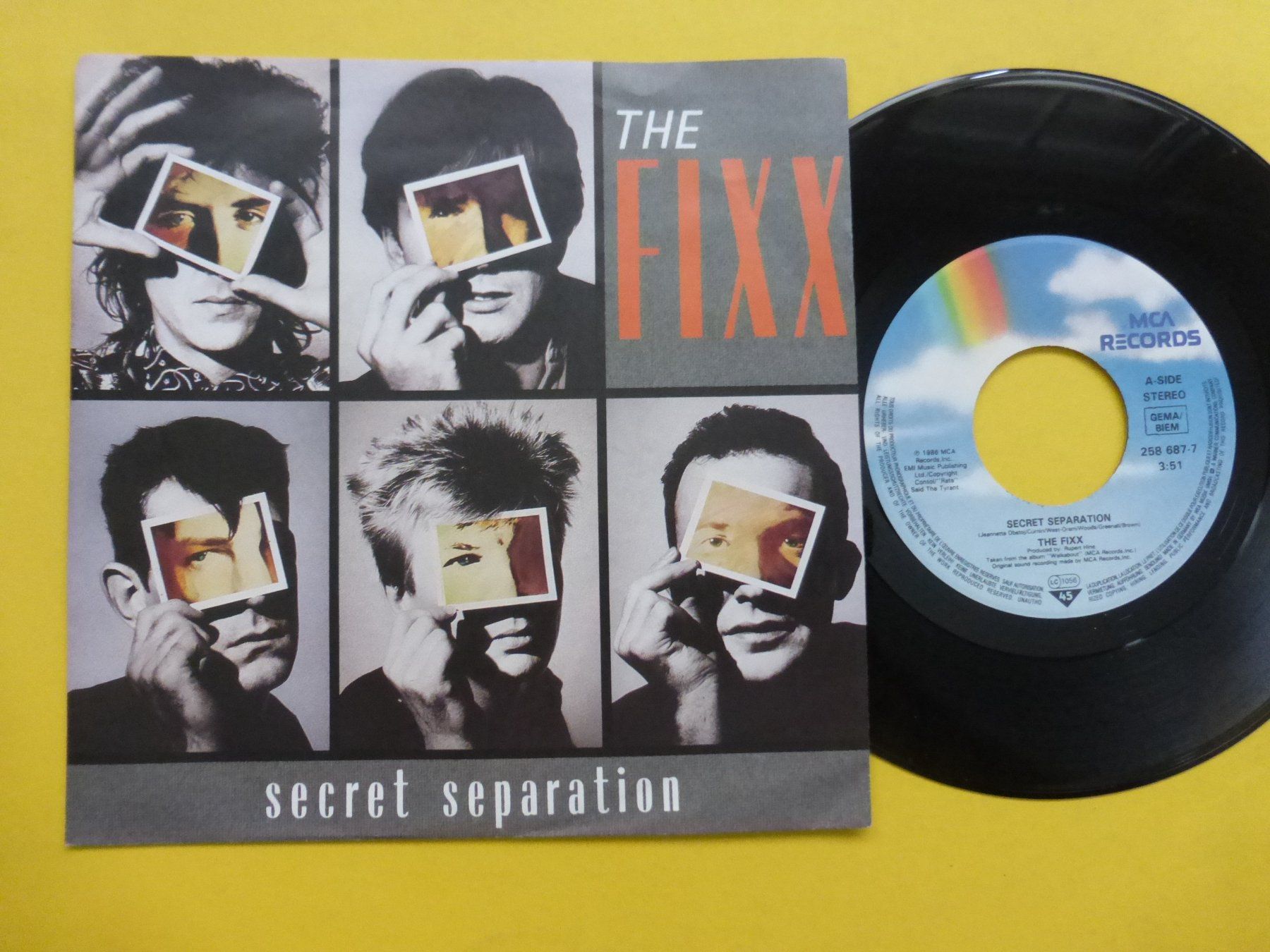 Dischi in vinile: The Fixx – Secret Separation – Usato da Zürich venduto da Swiss57