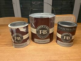 Farrow & Ball Farbe: Slipper Satin + Wood Primer