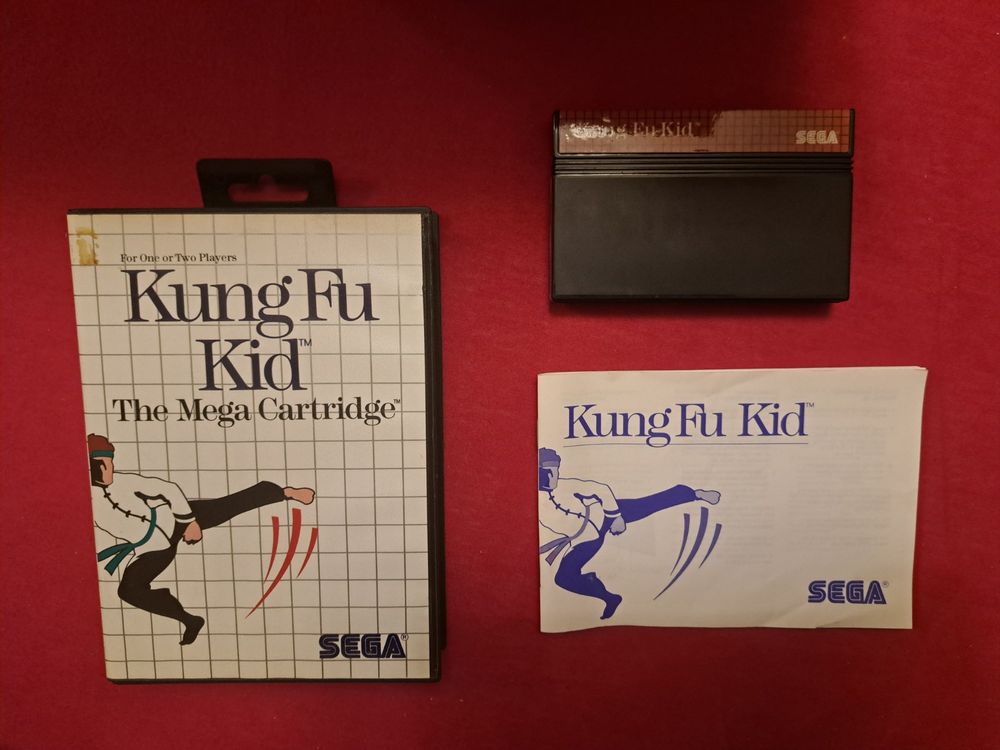 Kung fu kid - master System - Jeux vidéo