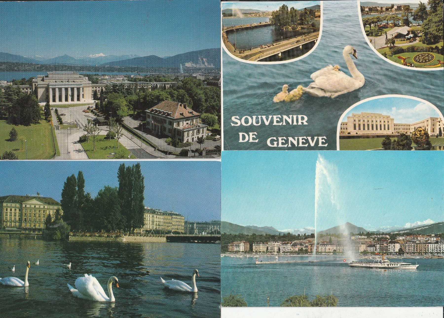 Cartoline postali: 16 Diverse Karten Genf – Usato da Lumbrein venduto da made02 6
