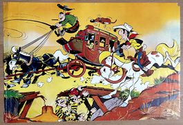 Lucky Luke La diligence / Morris - Affiche / Poster 1978