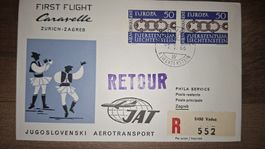 JAT Zürich - Zagreb 01.05.1966