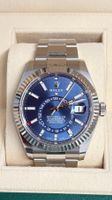 Rolex Sky-Dweller Blau Oysterband 2021 mit Garantie