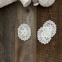 Applikationen Spitze - 2er Set