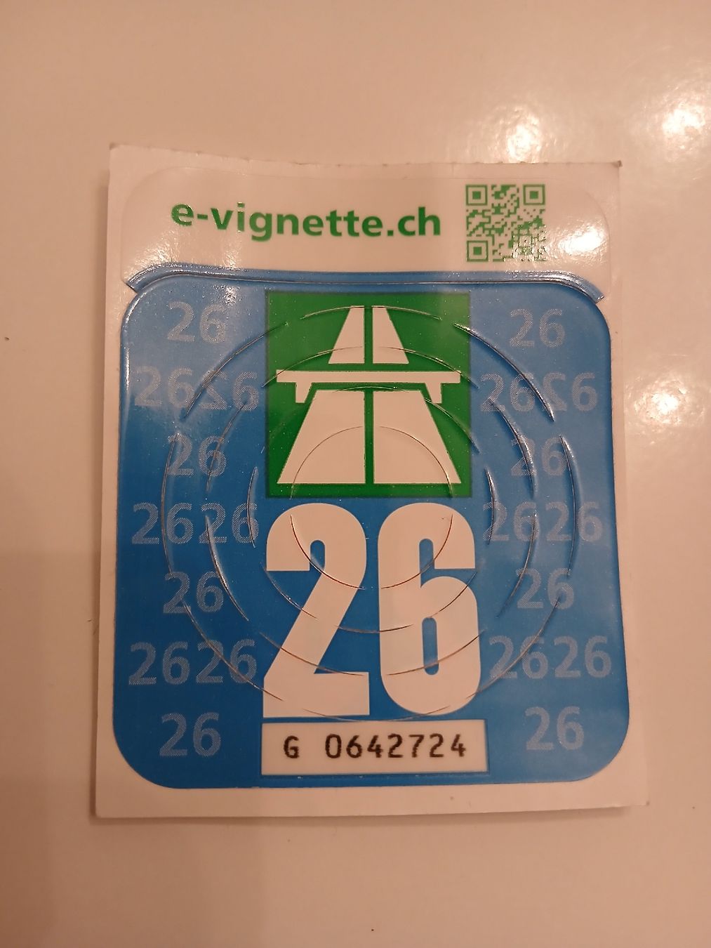 Vignette autostradali: Autobahnvignette 2026 ab 1 Franken – Nuovo (secondo la descrizione) da Aarburg venduto da Romgabr