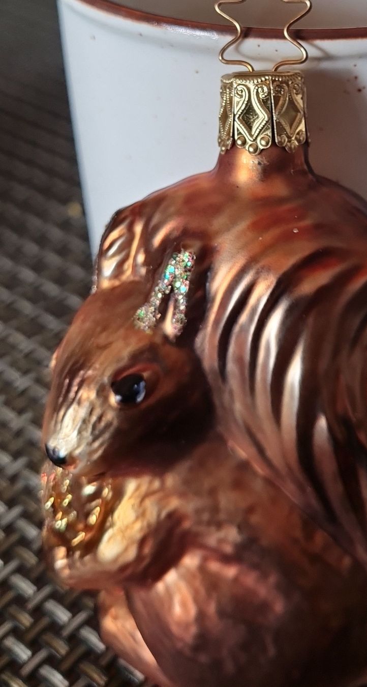 Alle Dekorationen: Inge Glas Weihnachtsbaumschmuck Eichhörnchen braun – Neu (gemäss Beschreibung) aus Münsingen von Cuci31 3