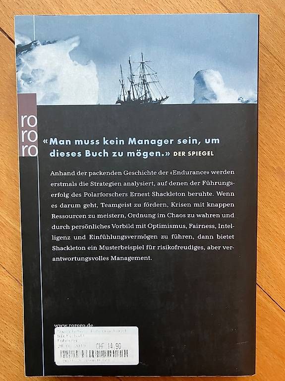Bücher: Shackletons Führungskunst – Gebraucht aus Liestal von mum_pv57 1