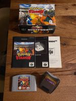 Nintendo 64 Pokémon Stadium mit Transfer Pak guter Zustand!