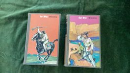 Karl May Winnetou Buchclub Ex Libris 2 Bände gebraucht