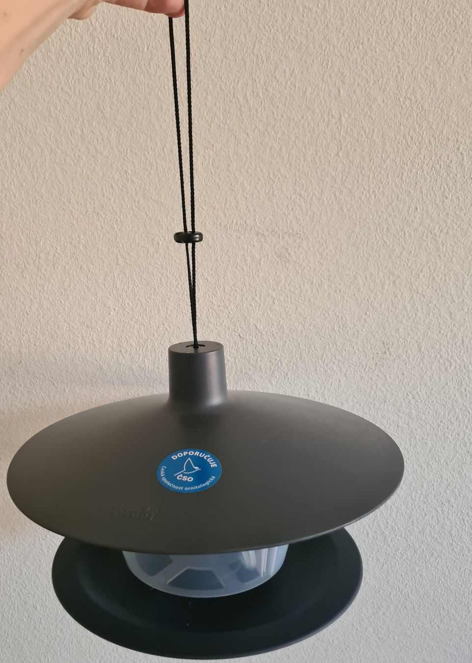 Vogelhäuser: Vogelhäuschen/Vogelfutterhaus Kunststoff grau – Neu und originalverpackt aus Winterthur von bibummi 2