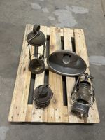 Konvolut Lampen Teile 4 Stk. unrestauriert