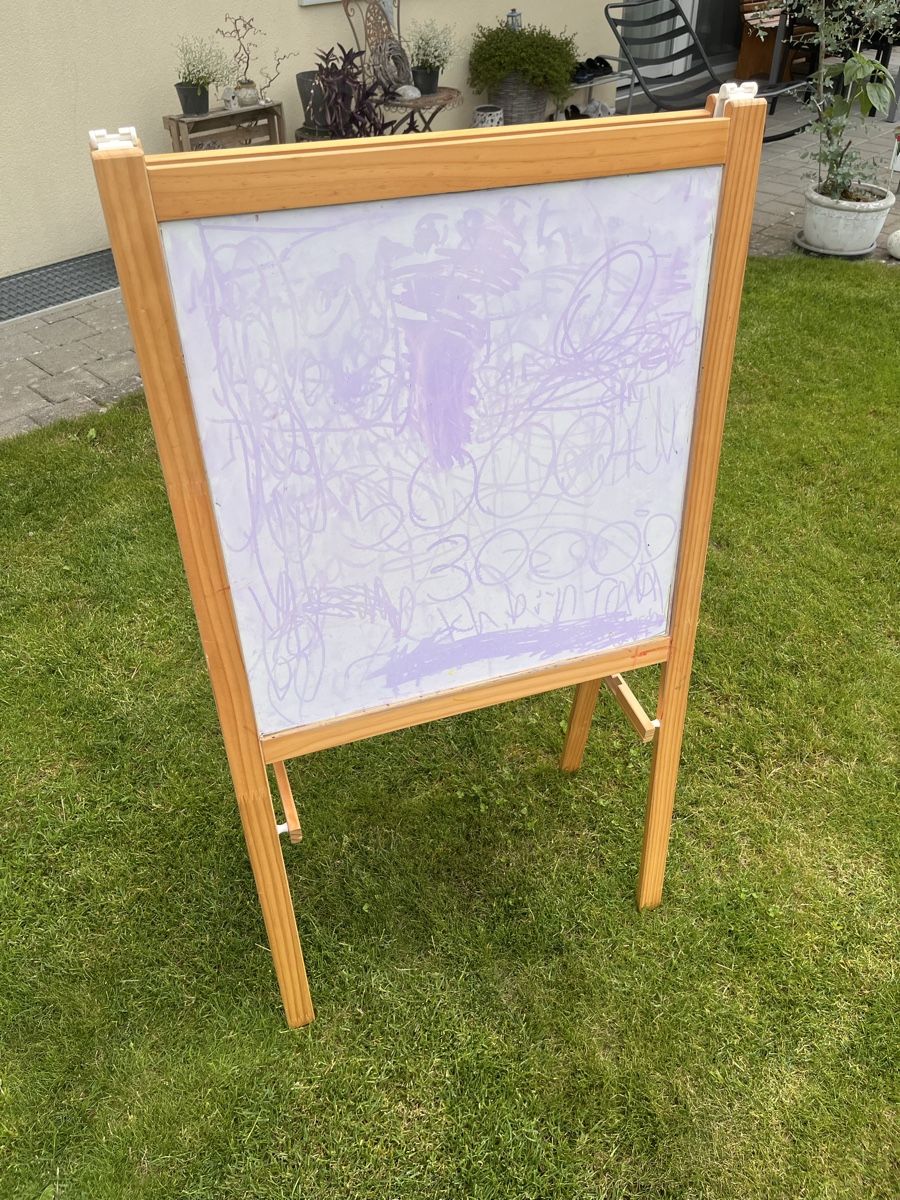 Giocattoli: Kinder Wandtafel , Holz-Rahmen – Usato da Roggwil BE venduto da WULU 1