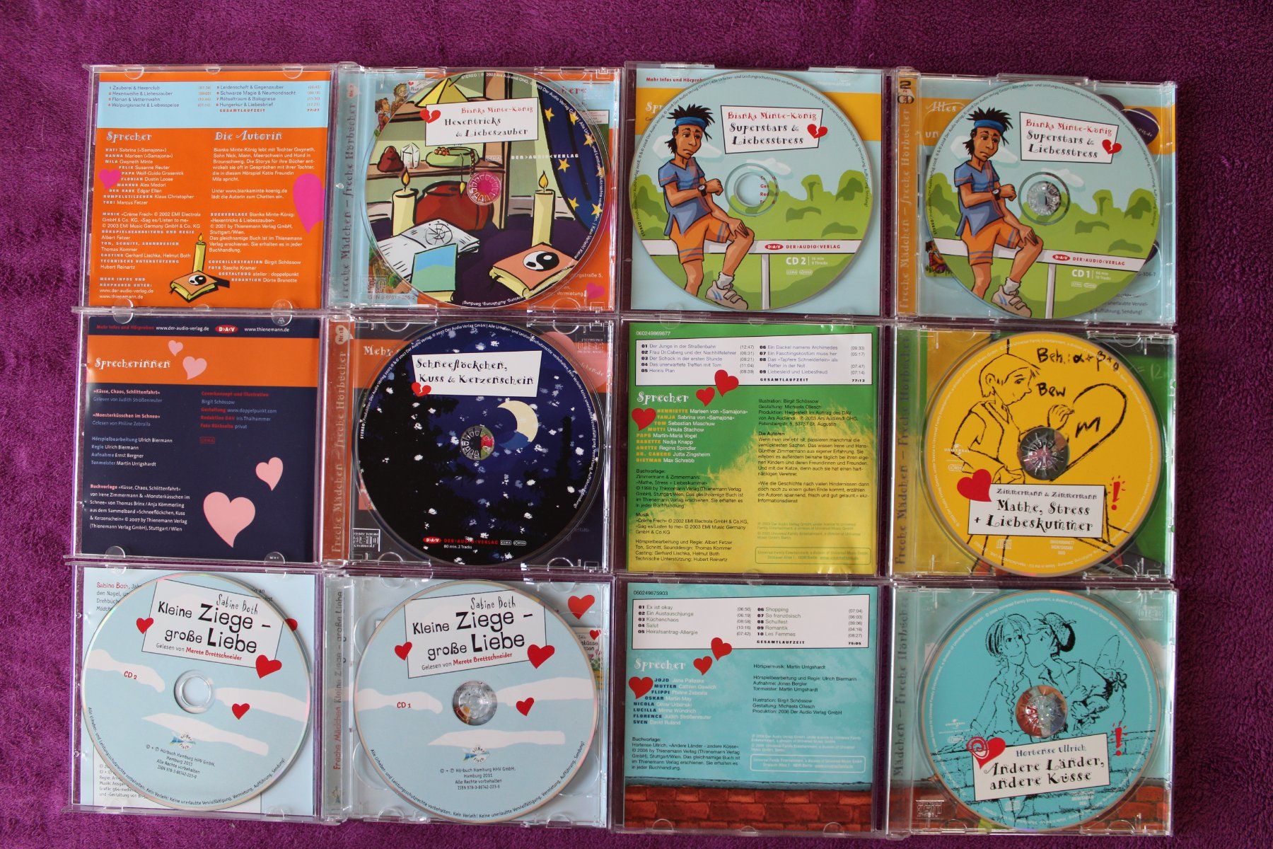 CD: 8 - Freche Mädchen -Hörspiel CDs – Usato da Müllheim Dorf venduto da Seeeule01 7