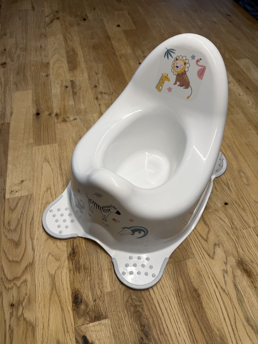 WC: Kinder Töpfchen weiss mit Tiermotiven – Usato da Horw venduto da Maik016 1