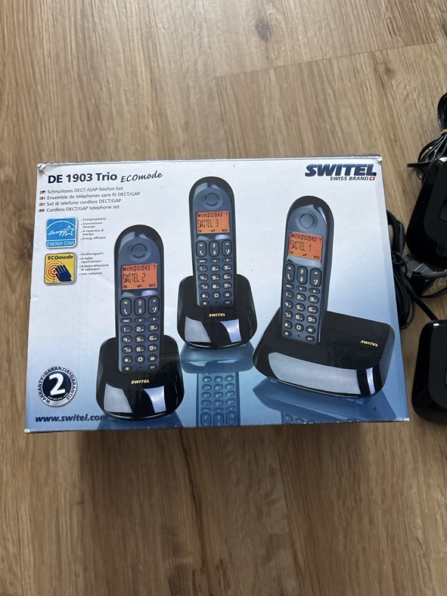 Switel Telefoni: Switel DE 1903 Trio – Nuovo e nell'imballaggio originale da Chur venduto da copino 2