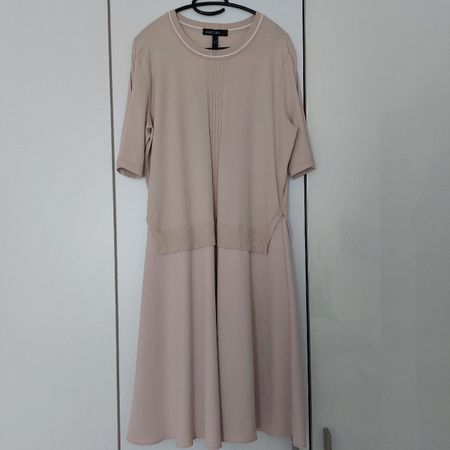 Marc Cain Kleid Gr. 4 taupe hell