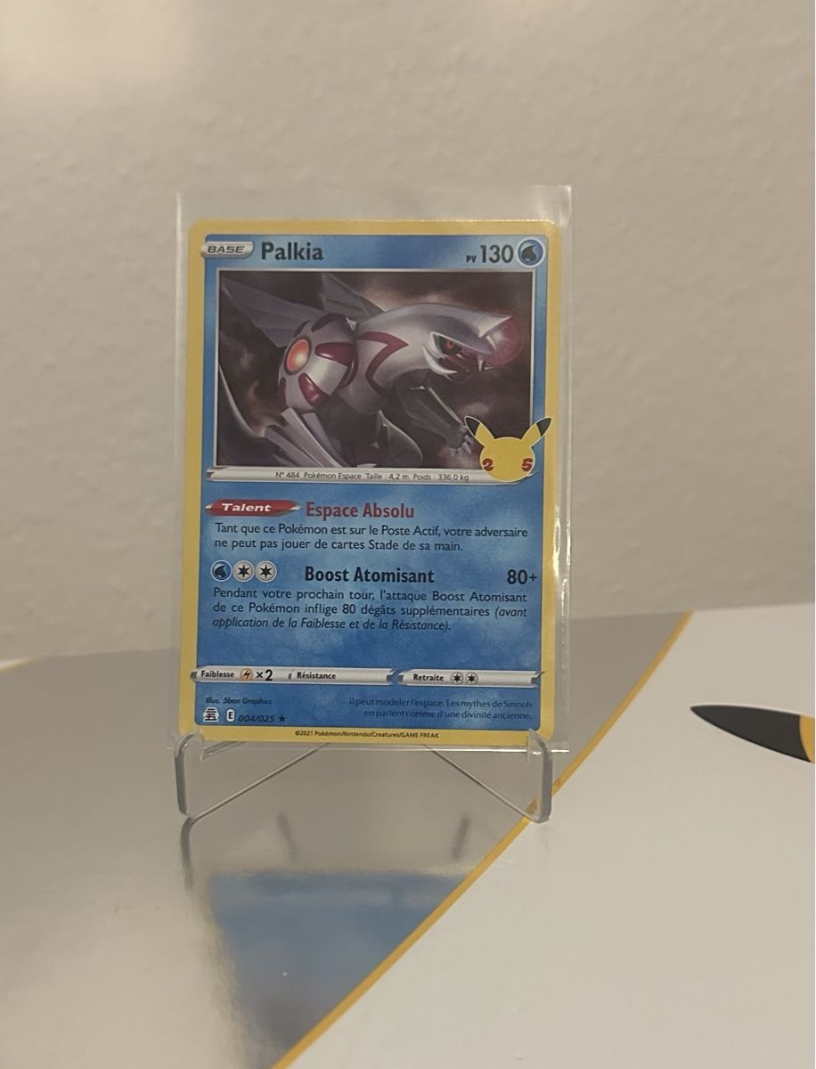 Pokémon Carte collezionabili: Pokémon FR palkia Célébration – Usato da Grand-Lancy venduto da Mario64