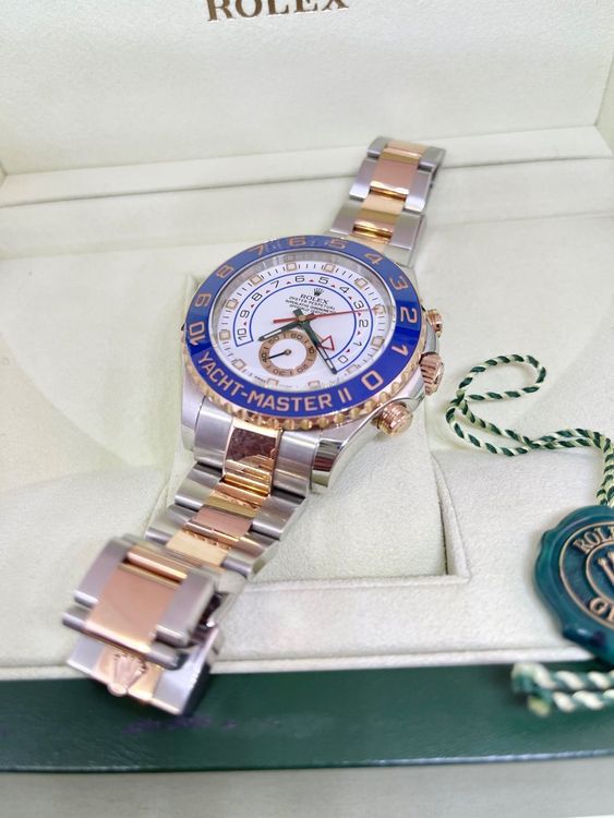 Rolex Yacht Master Regatta Pink Gold Steel full set 2017 1