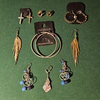 Modeschmuck-Ohrringe, 7 Paar, Top Zustand! 💍💎🪞✨