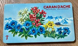 Alte Caran d'Ache Blechdose Farbstifte