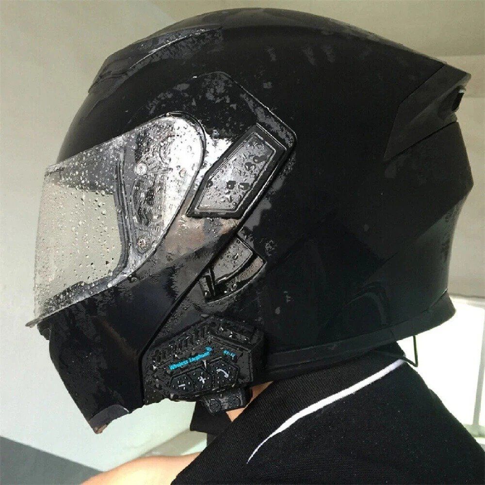 Cuffie: Kopfhörer  Motorrad Helm Bluetooth Freisprecheinrichtung – Nuovo (secondo la descrizione) da Kirchdorf AG venduto da Restposten110 9