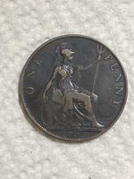 Pièce rare: Penny 1900 Victoria, idéal collectionneur!