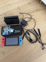Nintendo Switch Konsole mit Tasche gebrauchter Zustand
