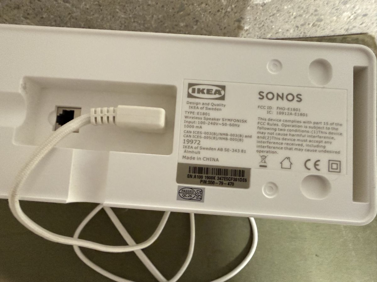 Ikea Casse acustiche: IKEA Symfonisk Sonos – Usato da Birmenstorf AG venduto da Pat_roll 2