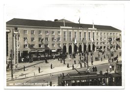 Basel - Stadt - Schweizer Mustermesse - Tram - Stempel  1942