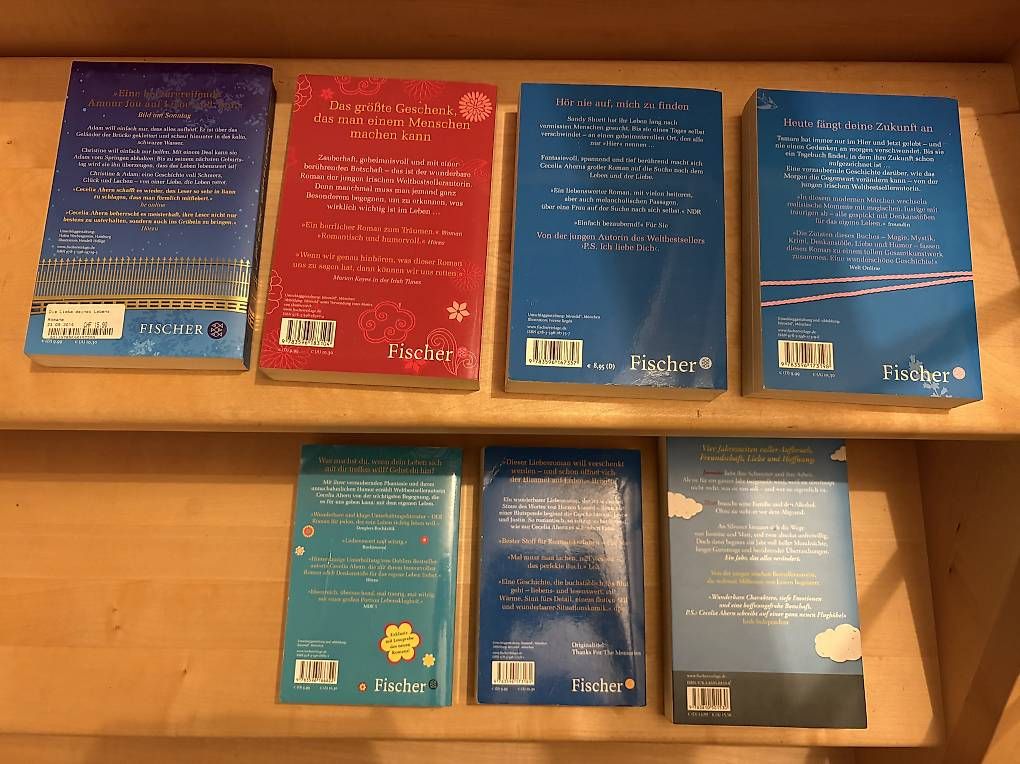 Libri: 7 Taschenbücher von Cecelia Ahern – Usato da Müllheim Dorf venduto da Schja 1