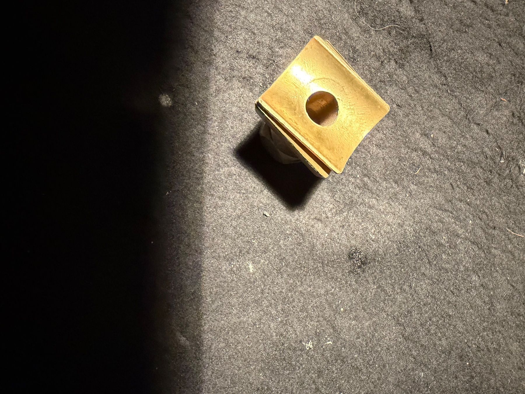 Ferramenta: Messing Befestigungsteil Metall 15 mm – Nuovo (secondo la descrizione) da Niederrohrdorf venduto da ledergerber 3