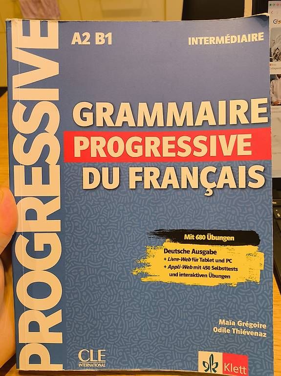 Livres: Grammaire Progressive Du Francais – D'occasion à Wädenswil par Preppy 1